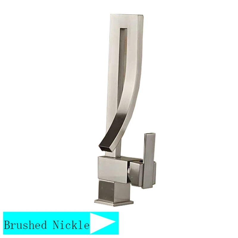 Wanmivezlo Single Handle Brass Deck Mounted Basin Faucet