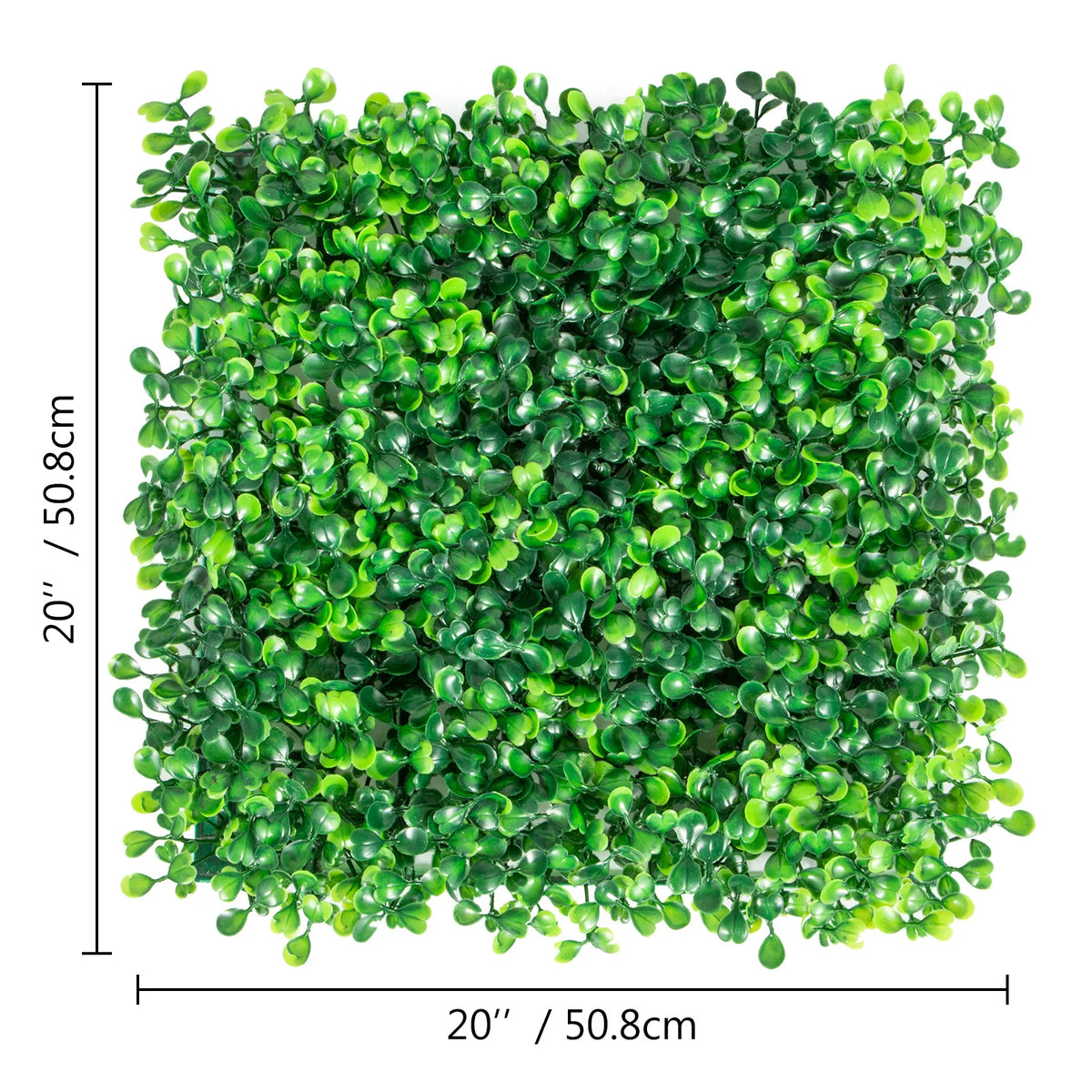 SucceBuy Artificial Boxwood Hedge Wall Panels for Outdoor Decor